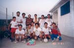 Squadra di calciatori anni '90