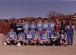 Squadra di calciatori anni '90